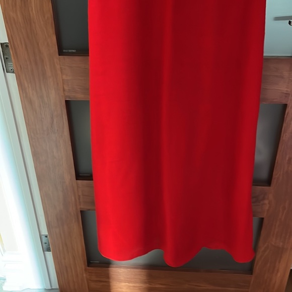 Mariella Burani red dress 100% acrylic - Picture 4 of 8